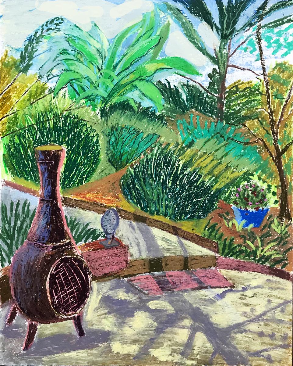 Garden with Heater